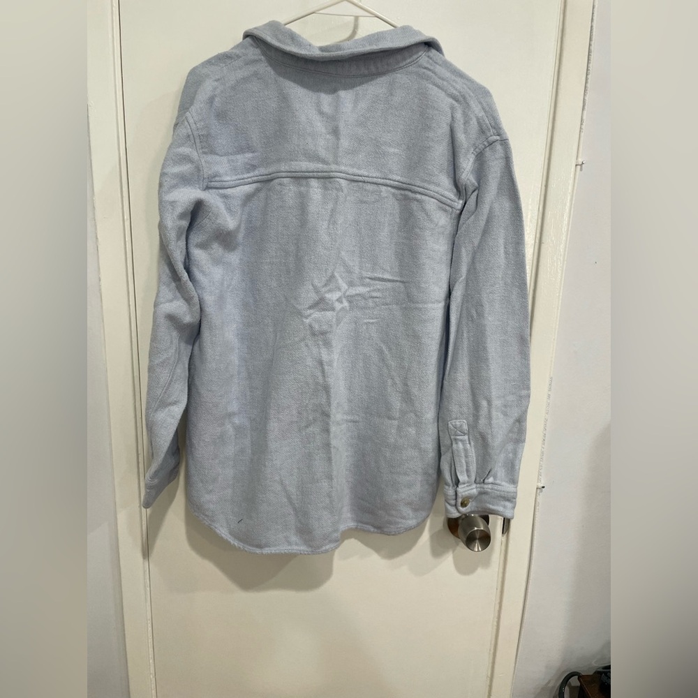 Light Blue Shacket - Picture 2 of 3